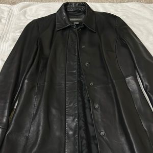 Banana republic, leather jacket